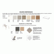 Bureau bench 2 personnes X3 - Officity - 160, Anthracite, Béton_4