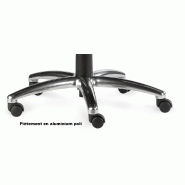 Fauteuil Président cuir avec renfort lombaire RIXON - cuir noir_4