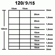 Vidaxl clôture de jardin acier galvanisé 50x1,2 m argenté 149500_4
