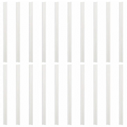 Vidaxl écran d'intimité de jardin aspect pierre gris 35x0,19 cm pvc 4005540_4