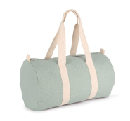 Sac fourre-tout en toile de coton - Kimood - Réf: KI0632 - 310 g/m² - Fermeture zippée - Couleur Natural/Black_4