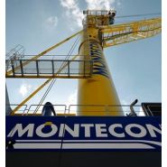 Grue portuaire Liebherr LHM 800 avec levage maximal de 120 mètres par minute