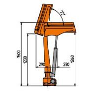 Grue Atlas T18 pour chargement et déchargement