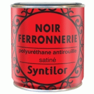 Peinture antirouille ferronnerie extérieur SYNTILOR - Noir mat - 0.375L_4