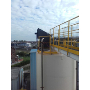 Dépoussiéreur encastrable pour silos et transporteurs à bande - Jetline® E - Compact et efficace avec recyclage des poussières_4