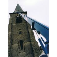 Élévateur à nacelle conforme CE avec construction belge robuste