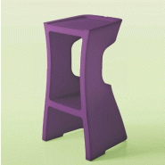 Tabouret haut intérieur/extérieur Karla - Sokoa - Violet_4