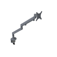 Bras articulé pour écran - Hauteur ajustable 24 cm - Rotation 360° - Acier inoxydable - Support VESA 75/100_4