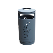 Corbeille extérieur acier galvanisé_5