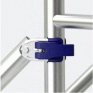 Échafaudage roulant aluminium Neolium SX - Comabi SNC - hauteur de travail maxi 7,8 m - montage sécurisé et roues anti-trace_4