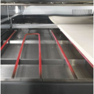 Four à pizza avec sole fixe, façade en acier inoxydable arrondie - Cuppone Michelangelo_4