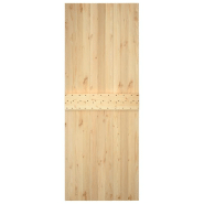 Vidaxl porte narvik 85x210 cm bois massif de pin 154444_4