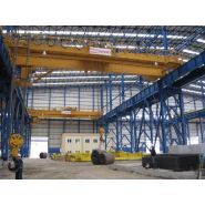 Grues avec ponts roulants double et unique poutres avec une capacité de charge de 1 à 63 tonnes - BVS_4