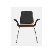 Chaise d'accueil stylée, confortable et ergonomique - SPERA avec options et finitions variées_4