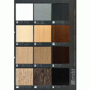 Grand caisson 4 tiroirs - MDD - Blanc pastel, Gris anthracite_4