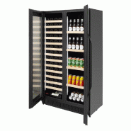 Armoire à boissons 2 zones - bière et vin - double porte Série G - Polar - GL097_4