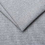 Canapé convertible PRIMO - Ouverture express 140 cm - Dossier moelleux - Matelas 14 cm - Tweed gris clair_4