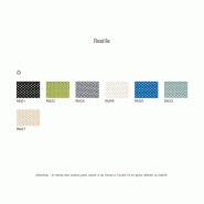 Fauteuil de direction Dakota - mécanisme synchrone 4 positions - support lombaire réglable - résille haute résistance_4