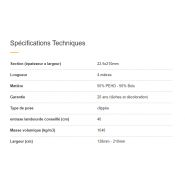 Clôture en composite Maestro XL - Novodeck - Lame terrasse bois composite - Longueur 400 cm_4