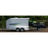 Remorque fourgon élégante et robuste signée Barbot