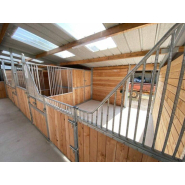 Barns pro - BARN003 - Abri équestre en bois et métal personnalisable, fabrication française_4