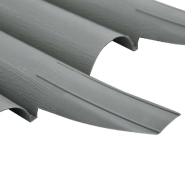 Vidaxl bordures de pelouse 36 pcs gris 10 m pp 48621_4