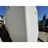 JCR Remorque cabane de chantier 2 essieux JCR 243DFRD_4