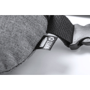 Sac banane en RPET - compartiment zippé et bandoulière réglable - polyester RPET 600D_4