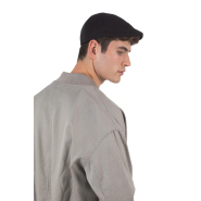Béret Duckbill stylé en coton sergé brossé épais