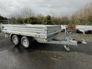 Remorque Benne Saris HDS - 310 x 176 cm - PTAC 3000 Kg - Tri-benne - Pompe électrique - Référence S01359_4