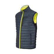 Bodywarmer réversible jaune - Taille L - Sécurité et confort thermique - T2S_4