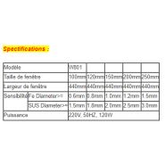 Hd-w801 - Détecteur d'aiguille haute sensibilité pour métaux - Haida - Poids : 175 kg_4