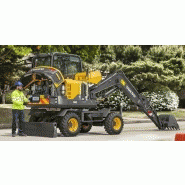 Cabine ergonomique et spacieuse de la pelle EW60E