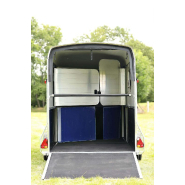 Remorque pour transport d'animaux - 2 places diagonales - cheval liberté maxi 2_4