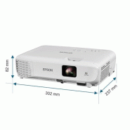 Vidéoprojecteur EB-W53 WXGA Blanc_4