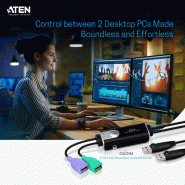 ATEN CS62KM Commutateur KM Câble Boundless USB à 2 ports_4