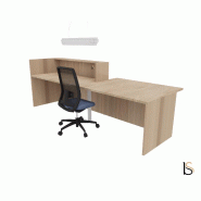 Banque d'accueil design avec accès PMR Z2 - Officity - 246, Droite, Orme_4