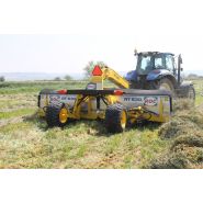 Rt 630 - Andaineur à tapis - ROC SRL - largeur de travail de 4,90 m à 6,30 m avec système à double balancier hydraulique_4