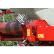 2100S - Enrubanneuse agricole traînée avec fourche de chargement Mascar S.P.A - Centrage semi-automatique de série_4