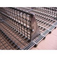 Tapis à œillets - bandes transporteuses métalliques robustes et modulaires - Neobelting_4