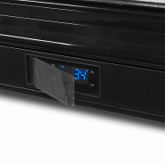 Arrière - bar 1 porte vitrée à charnières et 2 clayettes blanches - 115 L | Tefcold - DB126H_4