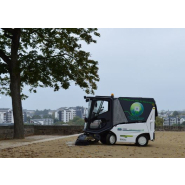 Balayeuse compacte Green Machines 500 ZE (GM5) électrique pour voirie - Batteries lithium-ion - Performances professionnelles_4
