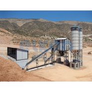 Elkomix-120 centrale à béton fixe - 105 m³/h - performances élevées et structure modulaire_4