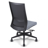 Siège bureautique synchrone Tool - Référence 6850 SB A - réglable en hauteur, tissu et résille, soutien lombaire_4