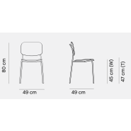 Chaise CAPRA  Empilable_4