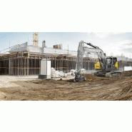 ECR145EL PELLES HYDRAULIQUES MOYENNES SUR CHENILLES VOLVO  14 435 - 16 677 KG / 90 KW_4