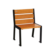 Fauteuil Acier et Bois Silaos 5 ou 6 lames_4