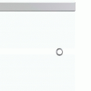 Vidaxl porte coulissante butées souples verre esg aluminium 76x205 cm 288061_4