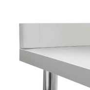 Vidaxl table de travail de cuisine avec dosseret 80x60x93 cm inox 51187_4