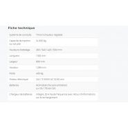 Tt-3000p - tracteur pousseur - electroman - poids 430 kg_4